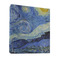The Starry Night (Van Gogh 1889) 3 Ring Binders - Full Wrap - 1" - FRONT
