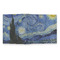 The Starry Night (Van Gogh 1889) 3 Ring Binders - Full Wrap - 1" - OPEN OUTSIDE