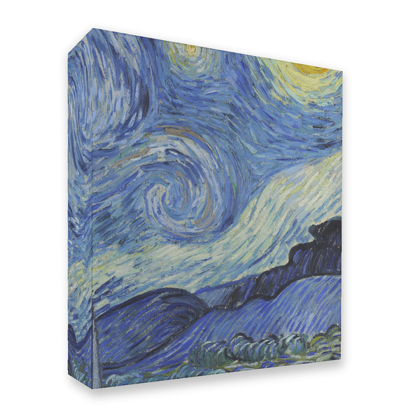 Custom The Starry Night (Van Gogh 1889) 3 Ring Binder - Full Wrap - 2"