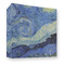 The Starry Night (Van Gogh 1889) 3 Ring Binders - Full Wrap - 3" - FRONT