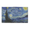 The Starry Night (Van Gogh 1889) 3'x5' Patio Rug - Front/Main