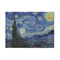 The Starry Night (Van Gogh 1889) 5'x7' Patio Rug - Front/Main