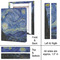 The Starry Night (Van Gogh 1889) 8x10 - Canvas Print - Approval