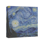 The Starry Night (Van Gogh 1889) Canvas Print - 8x8