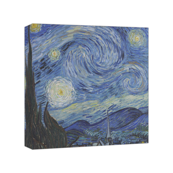Custom The Starry Night (Van Gogh 1889) Canvas Print - 8x8