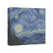 The Starry Night (Van Gogh 1889) 8x8 - Canvas Print - Angled View