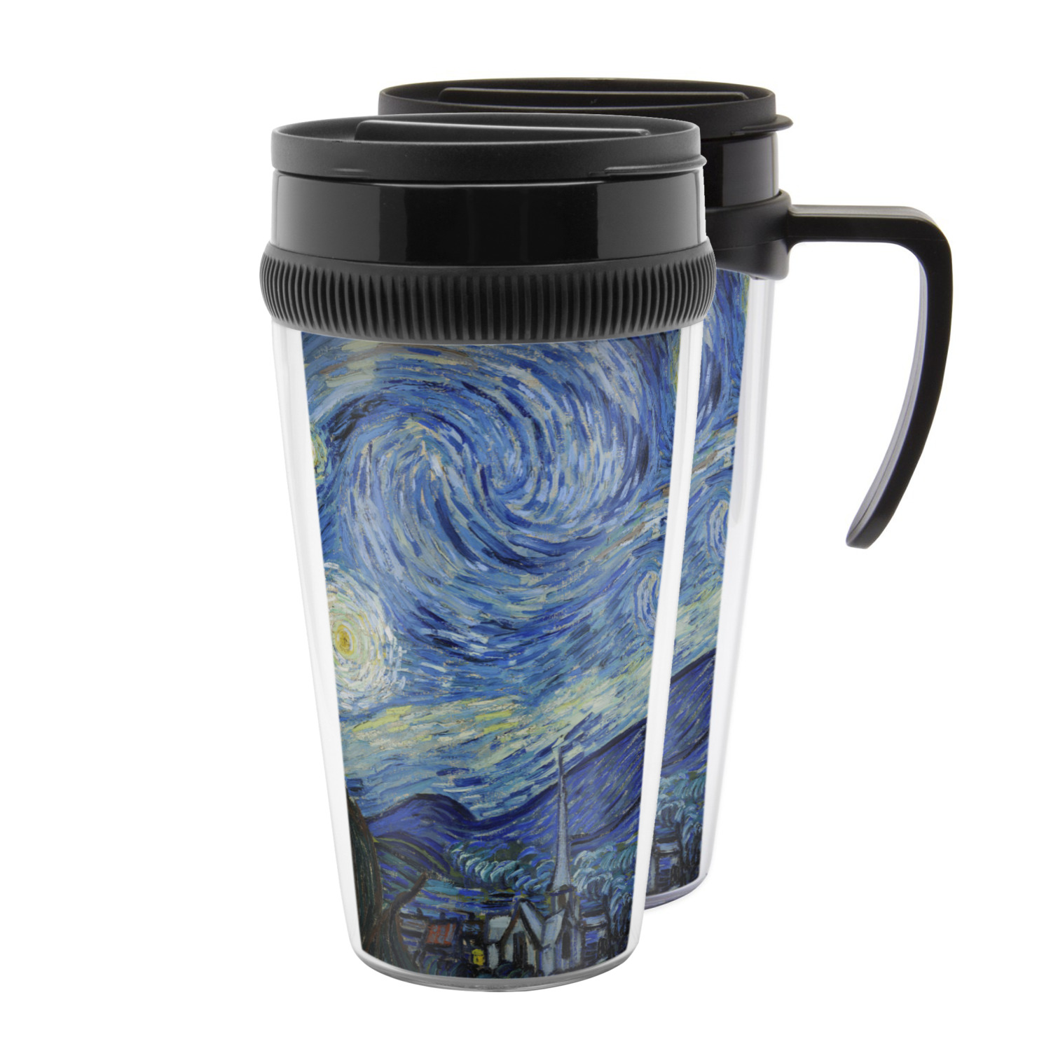 The Starry Night Van Gogh 1889 Acrylic Travel Mugs Youcustomizeit