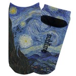 The Starry Night (Van Gogh 1889) Adult Ankle Socks