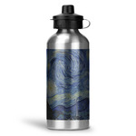 The Starry Night (Van Gogh 1889) Water Bottles - 20 oz - Aluminum