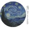 The Starry Night (Van Gogh 1889) Appetizer / Dessert Plate