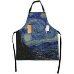 The Starry Night (Van Gogh 1889) Apron With Pockets