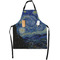 The Starry Night (Van Gogh 1889) Apron - Flat with Props (MAIN)