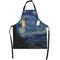 The Starry Night (Van Gogh 1889) Apron With Pockets
