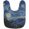 The Starry Night (Van Gogh 1889) Baby Bib - AFT flat