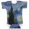 The Starry Night (Van Gogh 1889) Baby Bodysuit