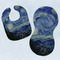 The Starry Night (Van Gogh 1889) Baby Bib & Burp Set