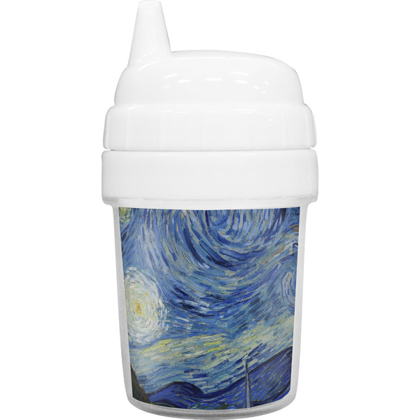 Custom The Starry Night (Van Gogh 1889) Baby Sippy Cup
