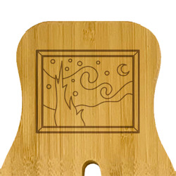 The Starry Night (Van Gogh 1889) Bamboo Salad Mixing Hand