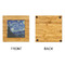 The Starry Night (Van Gogh 1889) Bamboo Trivet with 6" Tile - APPROVAL