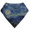 The Starry Night (Van Gogh 1889) Bandana Folded Flat