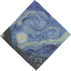 The Starry Night (Van Gogh 1889) Dog Bandana Scarf