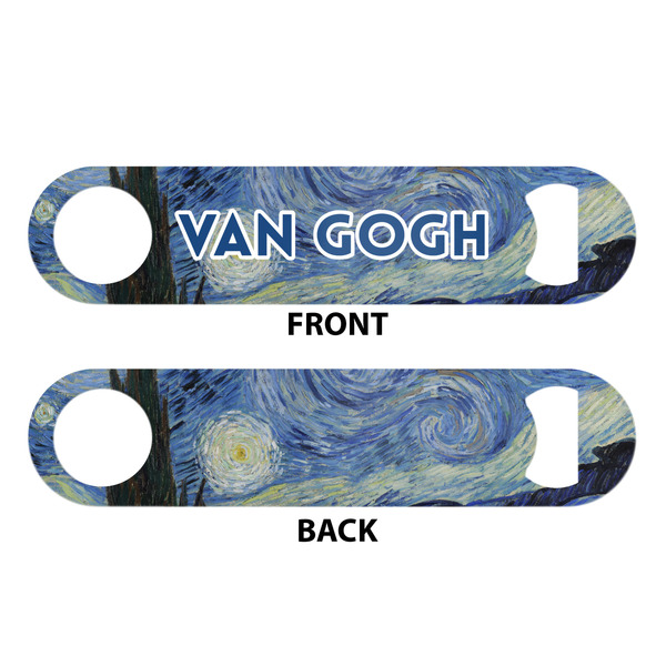 The Starry Night (Van Gogh 1889) Bar Bottle Opener - White - Approval