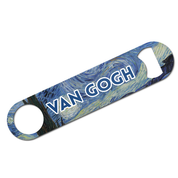Custom The Starry Night (Van Gogh 1889) Bar Bottle Opener