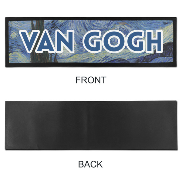 The Starry Night (Van Gogh 1889) Bar Mat - Large - APPROVAL