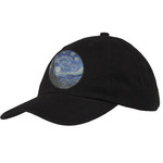 The Starry Night (Van Gogh 1889) Baseball Cap - Black