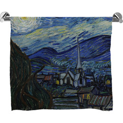 The Starry Night (Van Gogh 1889) Bath Towel