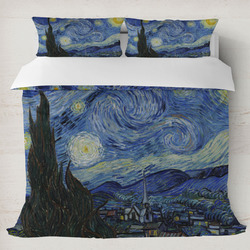 The Starry Night (Van Gogh 1889) Duvet Cover Set - King