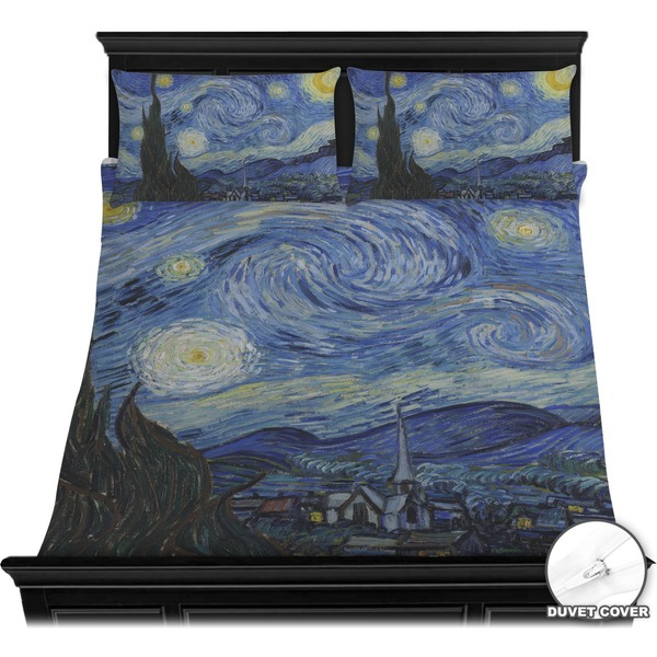 The Starry Night (Van Gogh 1889) Bedding Set (Queen) - Duvet