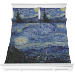 The Starry Night (Van Gogh 1889) Comforters
