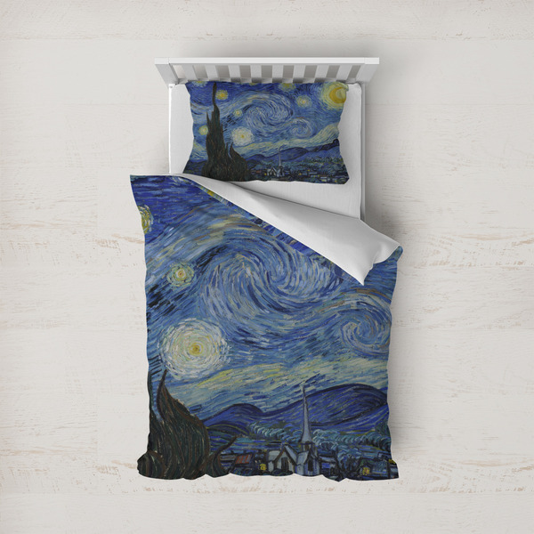 Custom The Starry Night (Van Gogh 1889) Duvet Cover Set - Twin