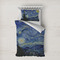 The Starry Night (Van Gogh 1889) Bedding Set- Twin XL Lifestyle - Duvet