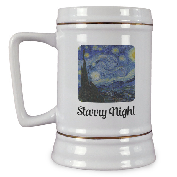 Custom The Starry Night (Van Gogh 1889) Beer Stein