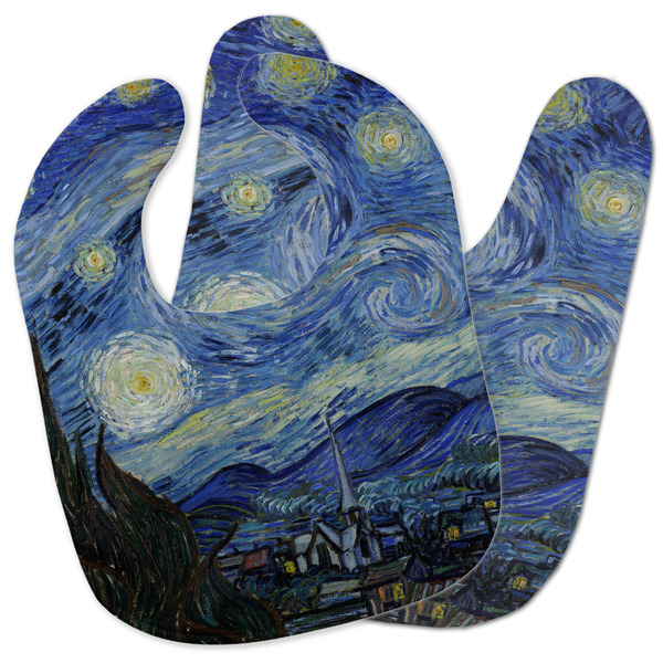 Custom The Starry Night (Van Gogh 1889) Baby Bib