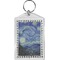The Starry Night (Van Gogh 1889) Bling Keychain (Personalized)