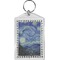 The Starry Night (Van Gogh 1889) Bling Keychain