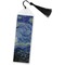 The Starry Night (Van Gogh 1889) Bookmark with tassel - Flat