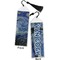 The Starry Night (Van Gogh 1889) Bookmark with tassel - Front and Back