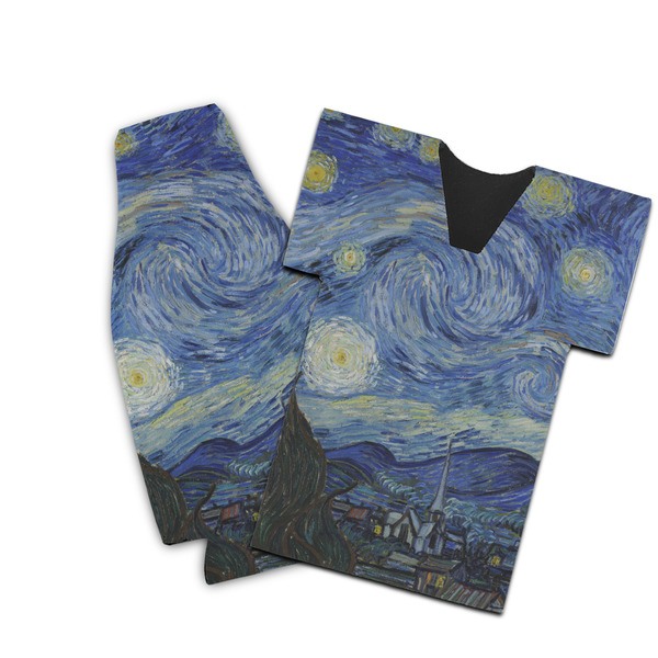 Custom The Starry Night (Van Gogh 1889) Bottle Cooler