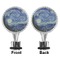 The Starry Night (Van Gogh 1889) Bottle Stopper - Front and Back
