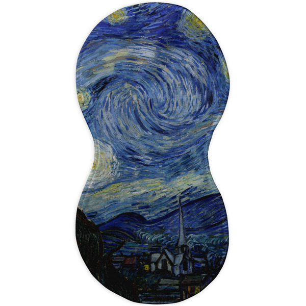 The Starry Night (Van Gogh 1889) Burp Peanut Shaped Flat