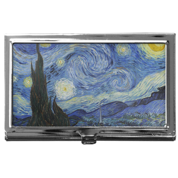 Custom The Starry Night (Van Gogh 1889) Business Card Case