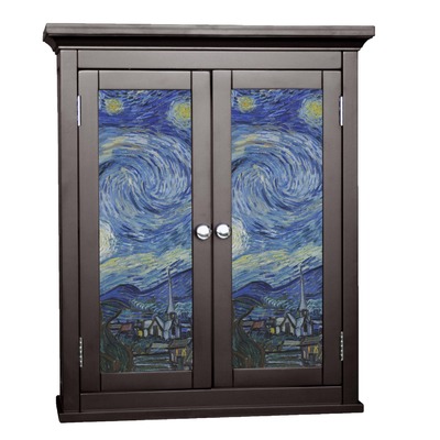 The Starry Night (Van Gogh 1889) Cabinet Decal - Custom Size