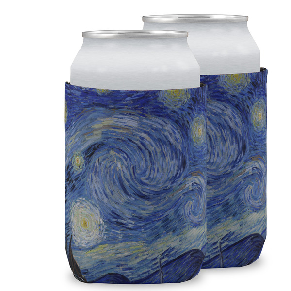 Custom The Starry Night (Van Gogh 1889) Can Cooler (12 oz)