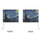 The Starry Night (Van Gogh 1889) Car Flag - Large - APPROVAL