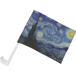 The Starry Night (Van Gogh 1889) Car Flag - Small