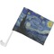 The Starry Night (Van Gogh 1889) Car Flag w/ Pole